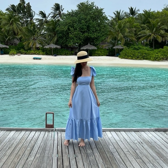 Blue Maxi FREESIZE - Picture 2 of 3